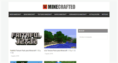 Desktop Screenshot of minecrafteo.com